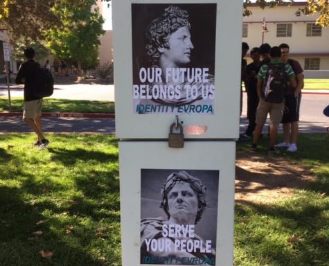 Flyers from “white power” group found on campus