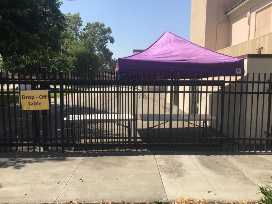 AV administrators had to move the "drop-off"zone due to the excessive amounts of food and items being dropped off to students each day.
