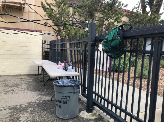 Lunch drop-off area right in between the office and theatre.