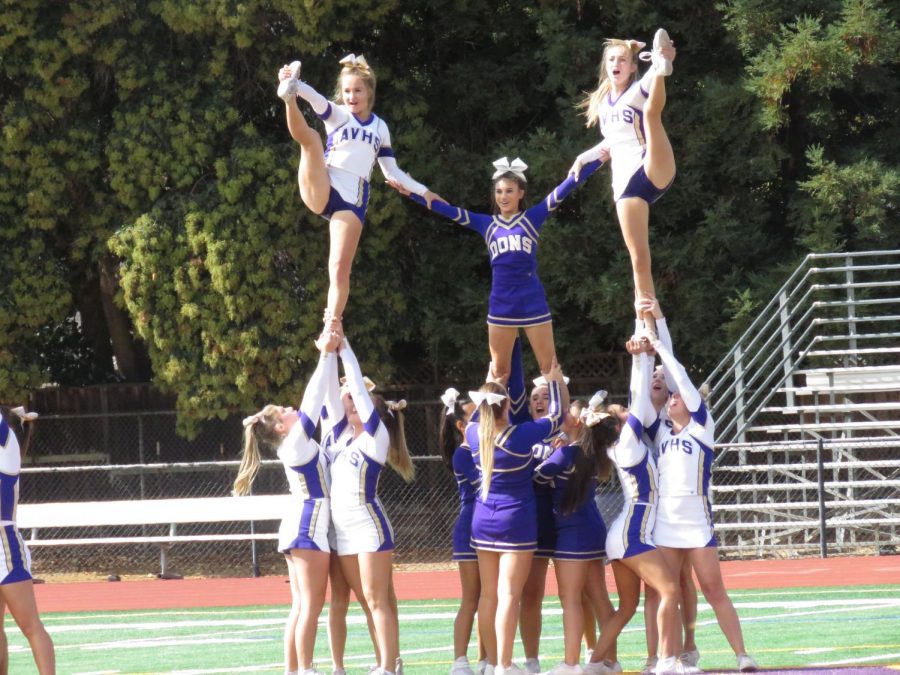 Cheer puts a smile on the face of thousands of students and staff who watch on with glee. 