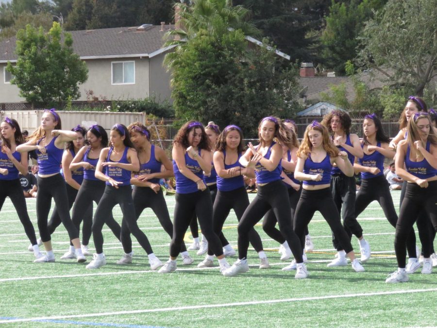 Dance team pulls out all the stops for the 2019 Aloha rally--no surprise there!