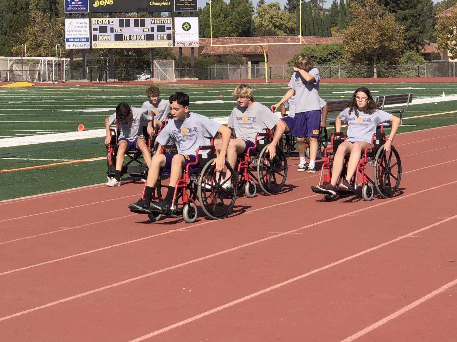 Wheelchair ambassadors organize a successful Abilities Awareness Week at Amador
