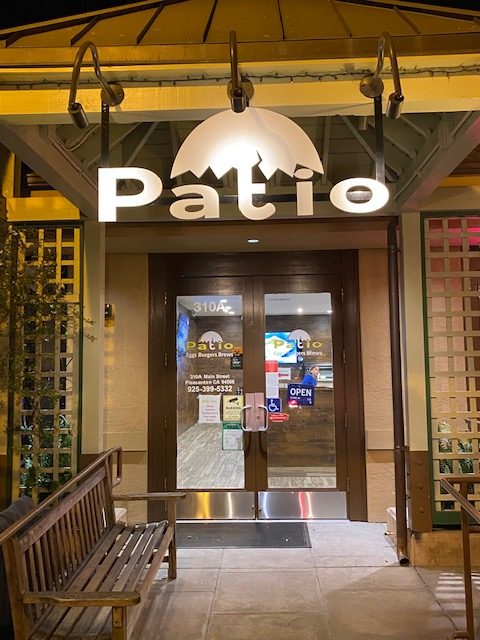 The newest addition to downtown Pleasanton: Patio. Patio is an all day American restaurant and is already a popular spot for many.