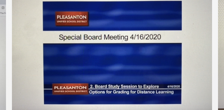 PUSD live-streamed their Board Meeting last night. The board listened to research, data, and public comments for almost 3 hours before they made their final decision to go with a hybrid grading system.