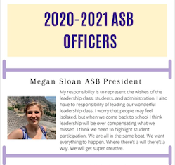 Meet your ASB officers for 2020-2021!