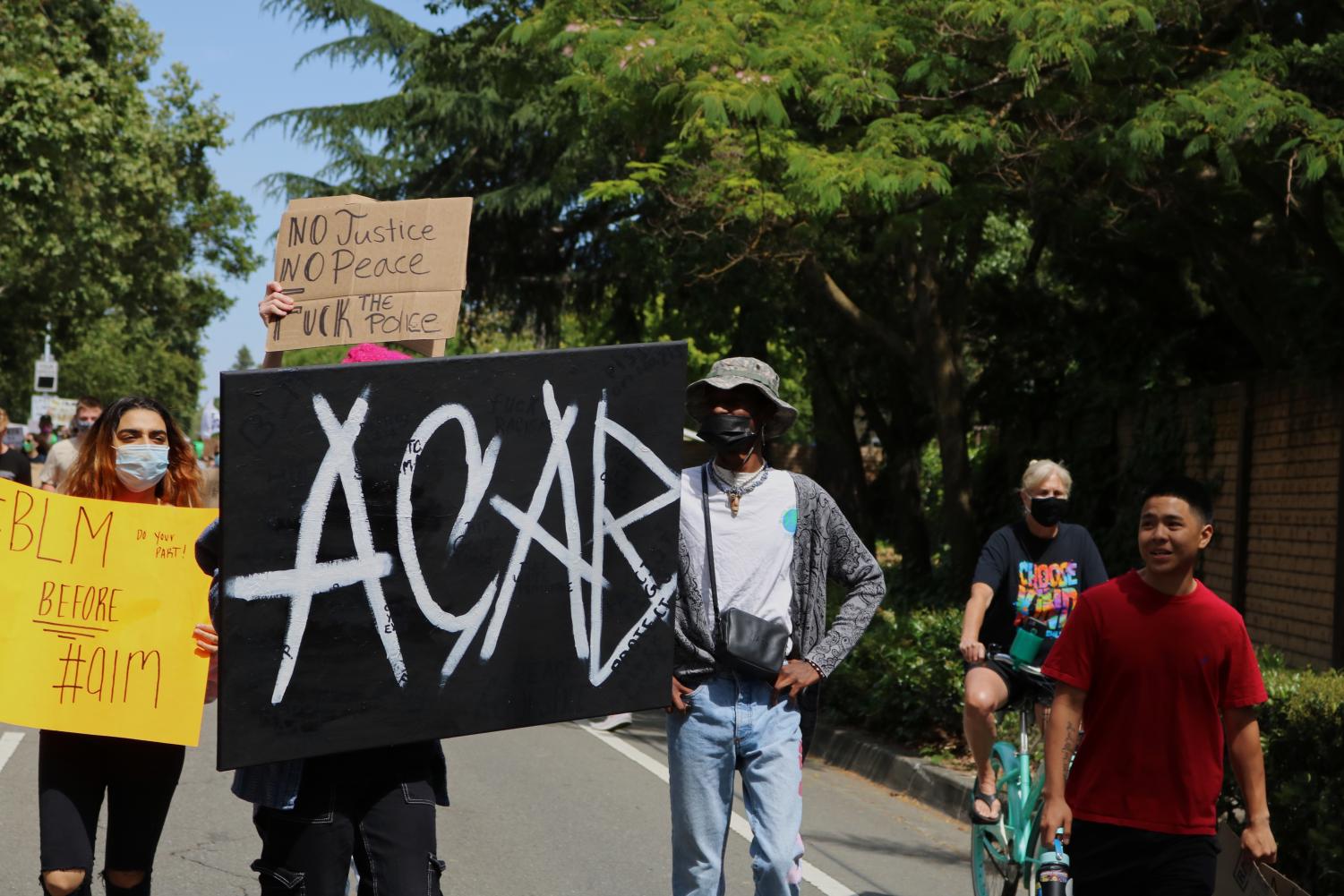 Photo gallery: Pleasanton protest