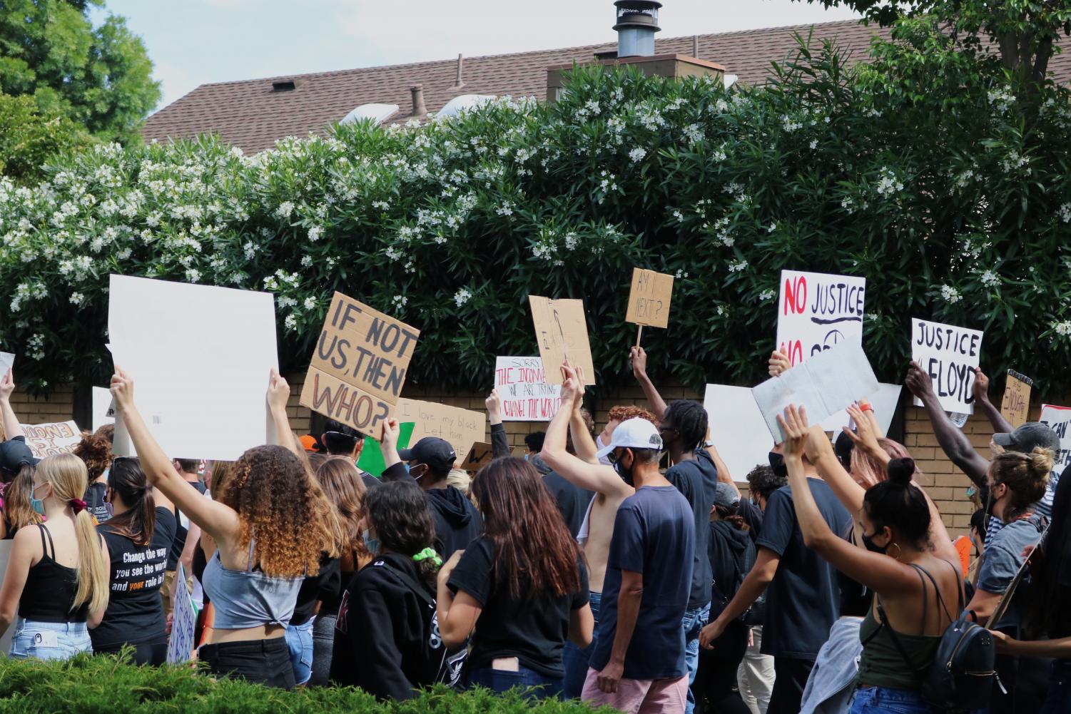 Photo gallery: Pleasanton protest