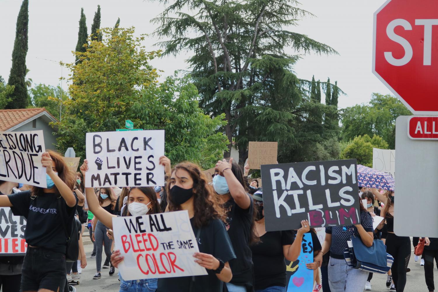 Photo gallery: Pleasanton protest
