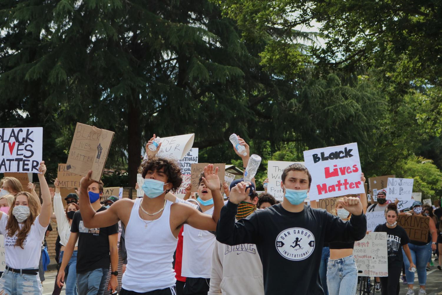 Photo gallery: Pleasanton protest