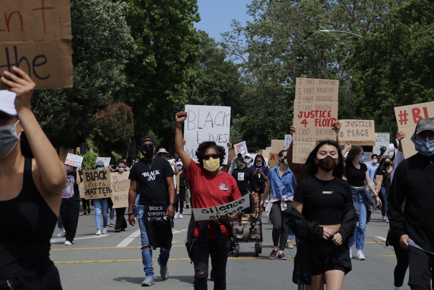 Photo gallery: Pleasanton protest