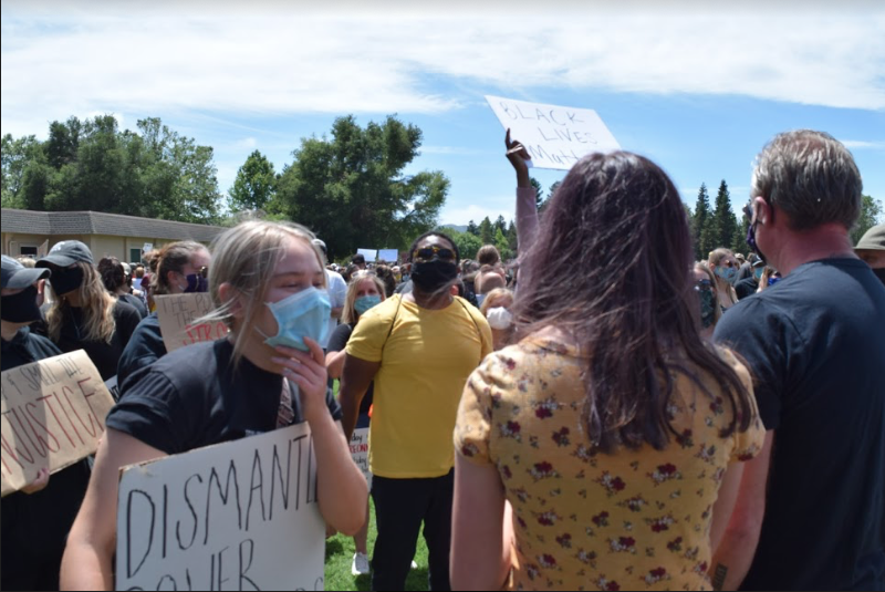 Pleasanton protests for "Black Lives Matter" movement