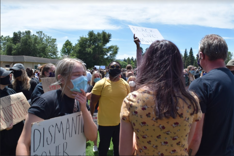 Pleasanton+protests+for+Black+Lives+Matter+movement