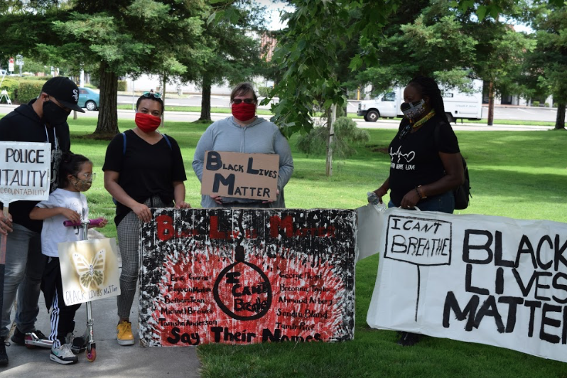 Pleasanton protests for "Black Lives Matter" movement