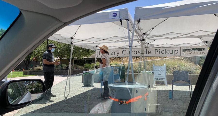 The Pleasanton library's curbside pickup system needs help