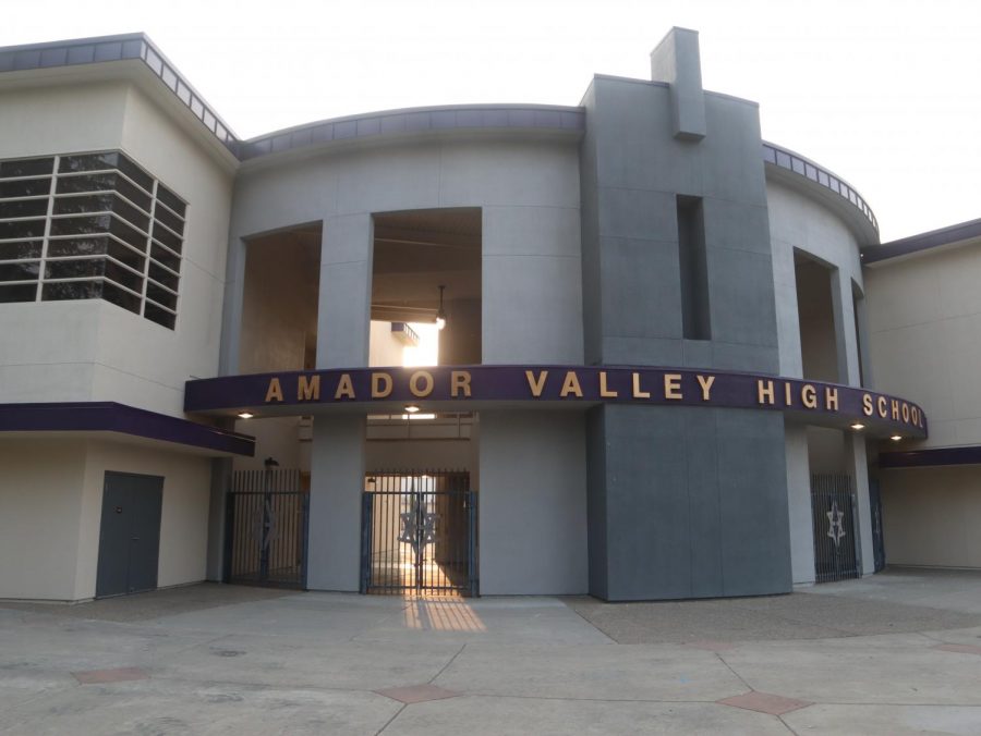 Amador is mostly empty in the mornings aside from some teachers and staff who want to be in their classrooms for remote learning. Everyone else is at home, connecting through Zoom. 