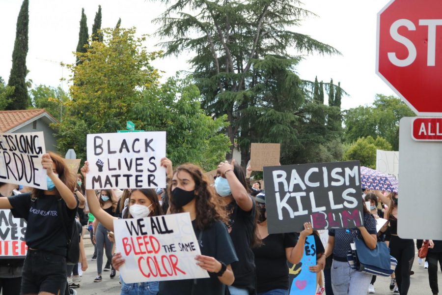 In June 2020, Amador students joined the BLM Pleasanton protest to demand change in this country.