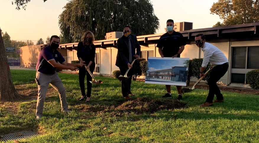 AV Groundbreaking Ceremony: AV science labs and portable replacement project kicks off