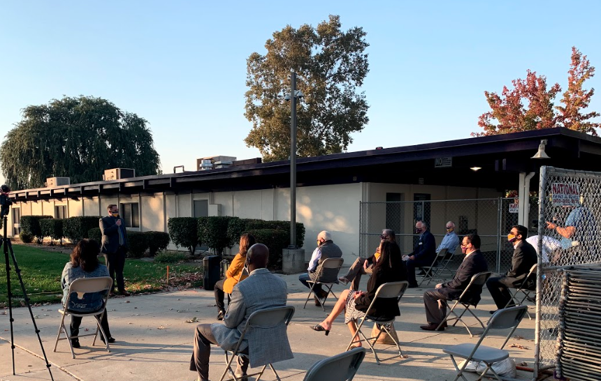 AV Groundbreaking Ceremony: AV science labs and portable replacement project kicks off