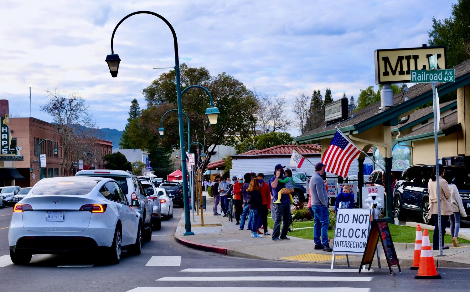 March 2021: Downtown Pleasanton slowly opens back up to the public