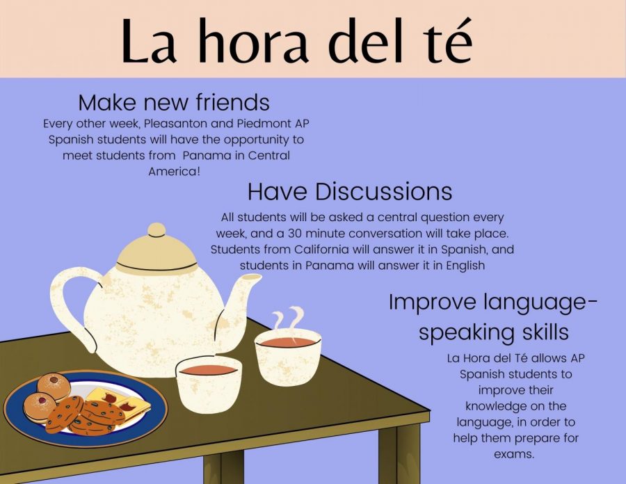 The La Hora del Te program will bring together students from California and Panama starting next week.