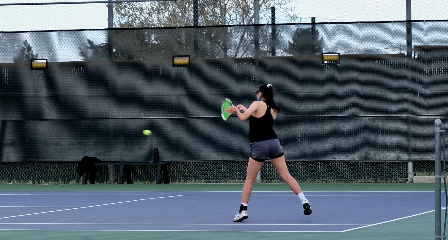 Girls Tennis against Dublin High School