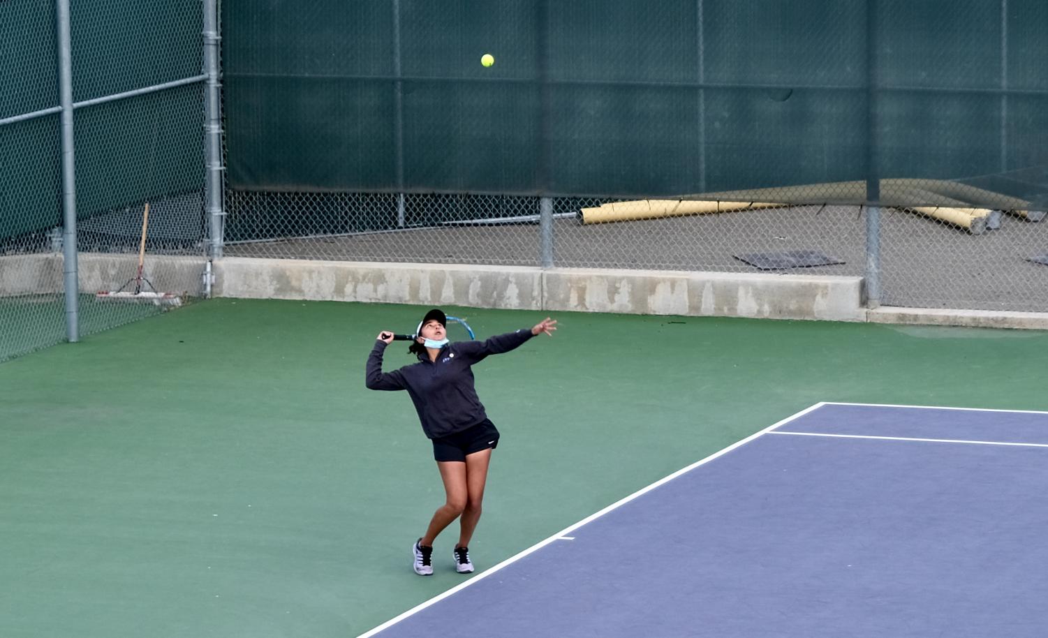 Girls Tennis against Dublin High School