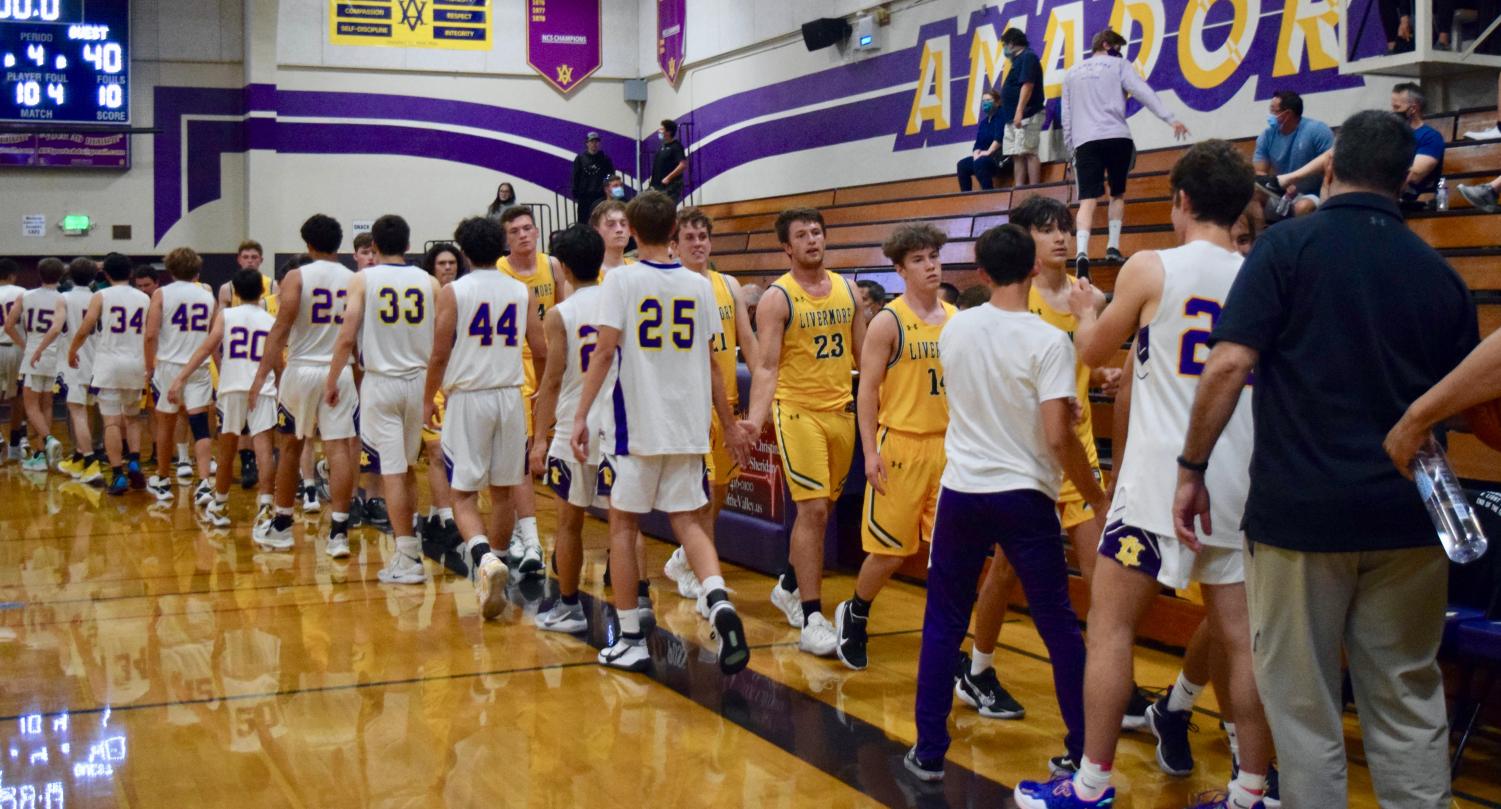 Amador v. Livermore! Varsity Boys Basketball