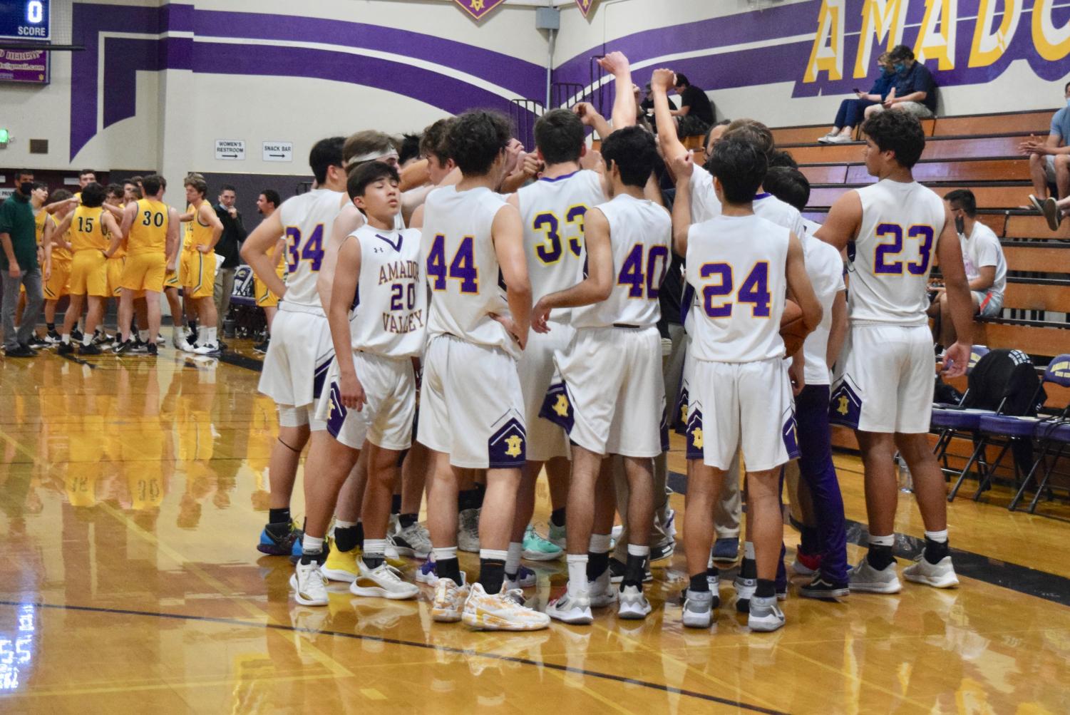 Amador v. Livermore! Varsity Boys Basketball