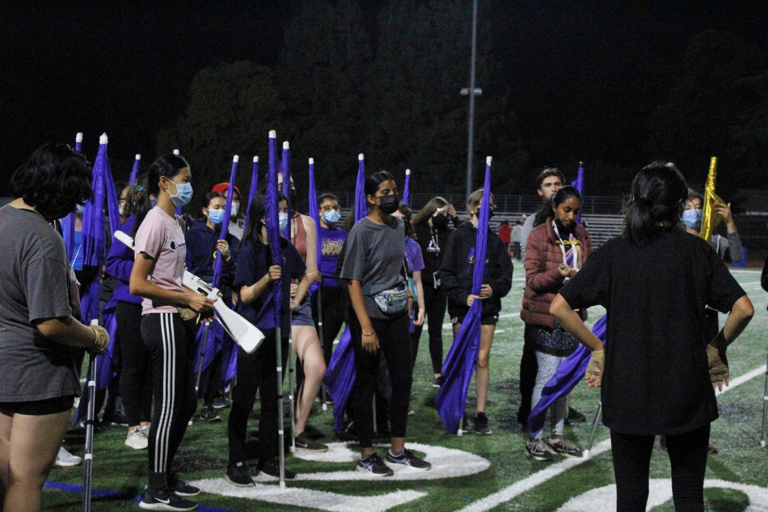 A day with the marching band