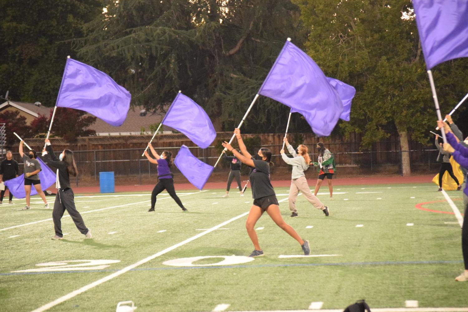 A day with the marching band