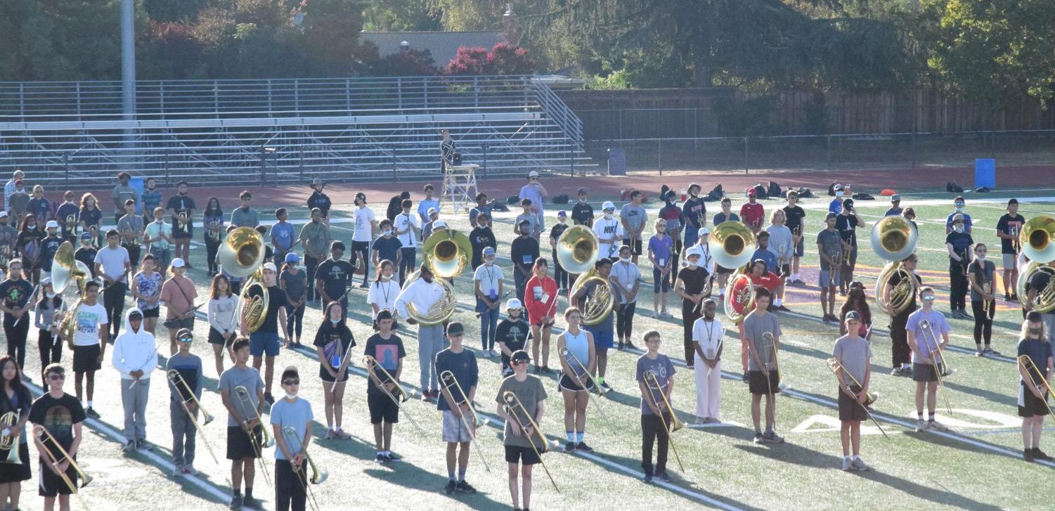 A day with the marching band