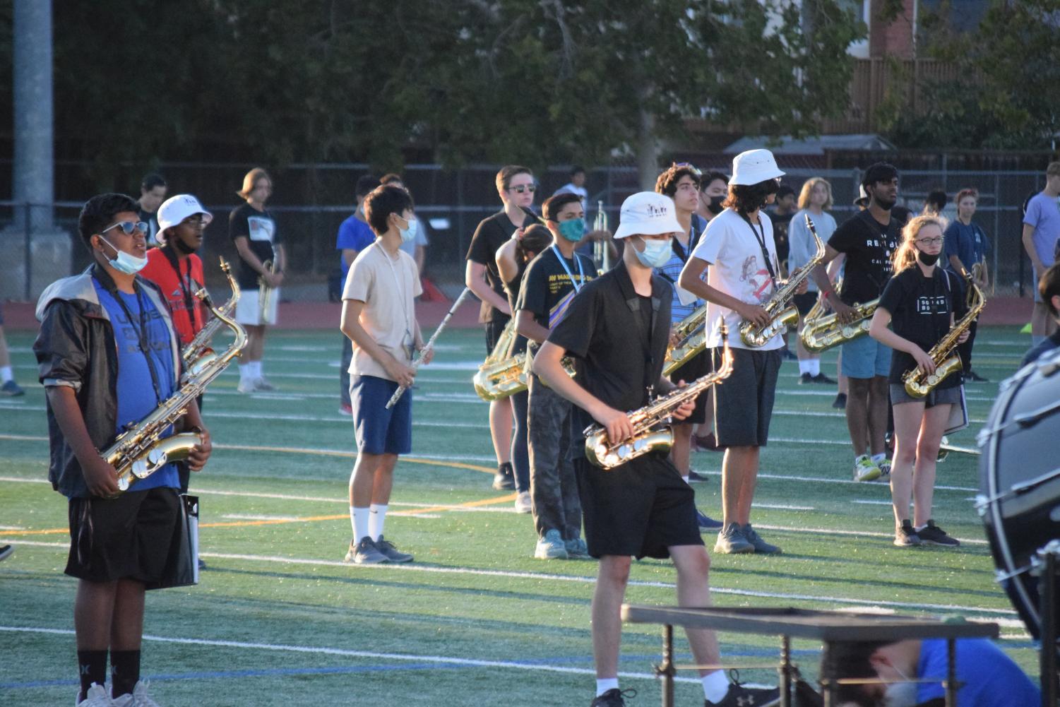 A day with the marching band
