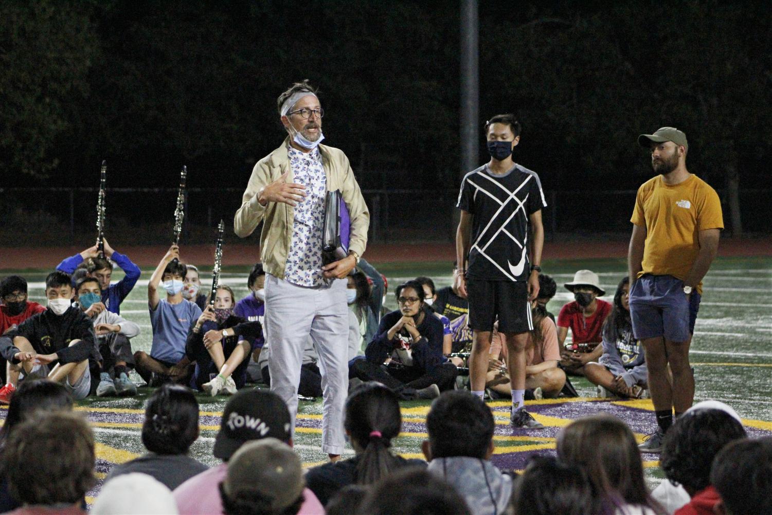 A day with the marching band