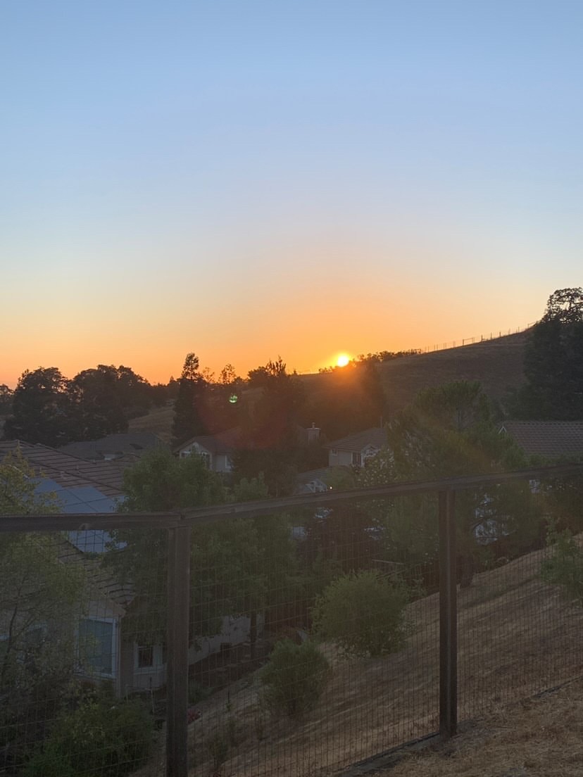 Senior Sunrise for the class of 2022