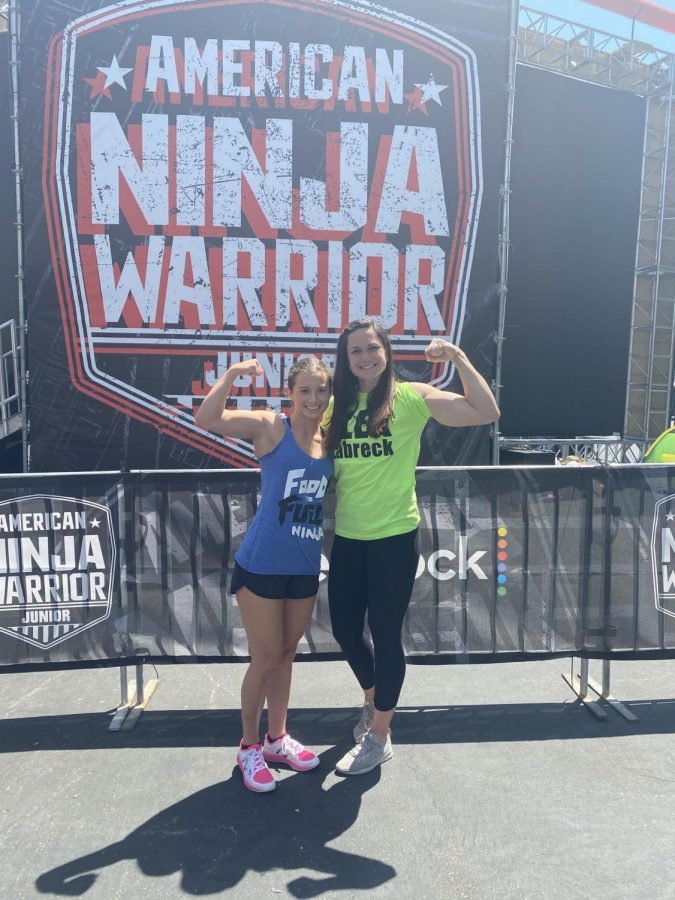 Emerson Muise (25) stands on the set of America Ninja Warrior.