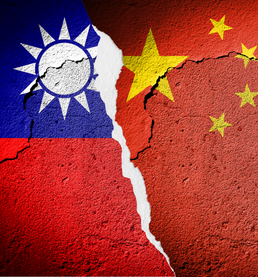 A conflict over the issue of reunification ensues between China and Taiwan.