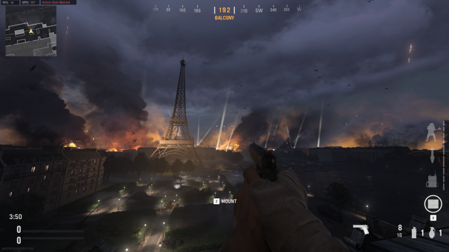 The map hotel royale is an unspecified battle taking place in Paris.