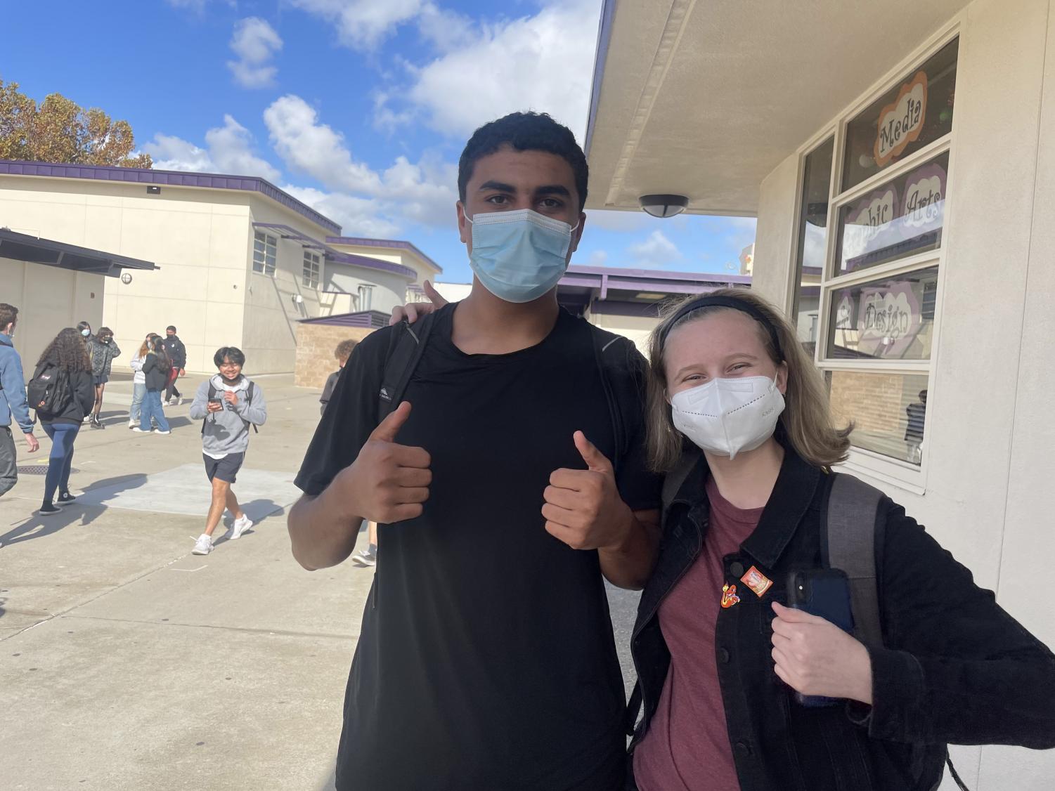 Students wear black to school in support of teachers
