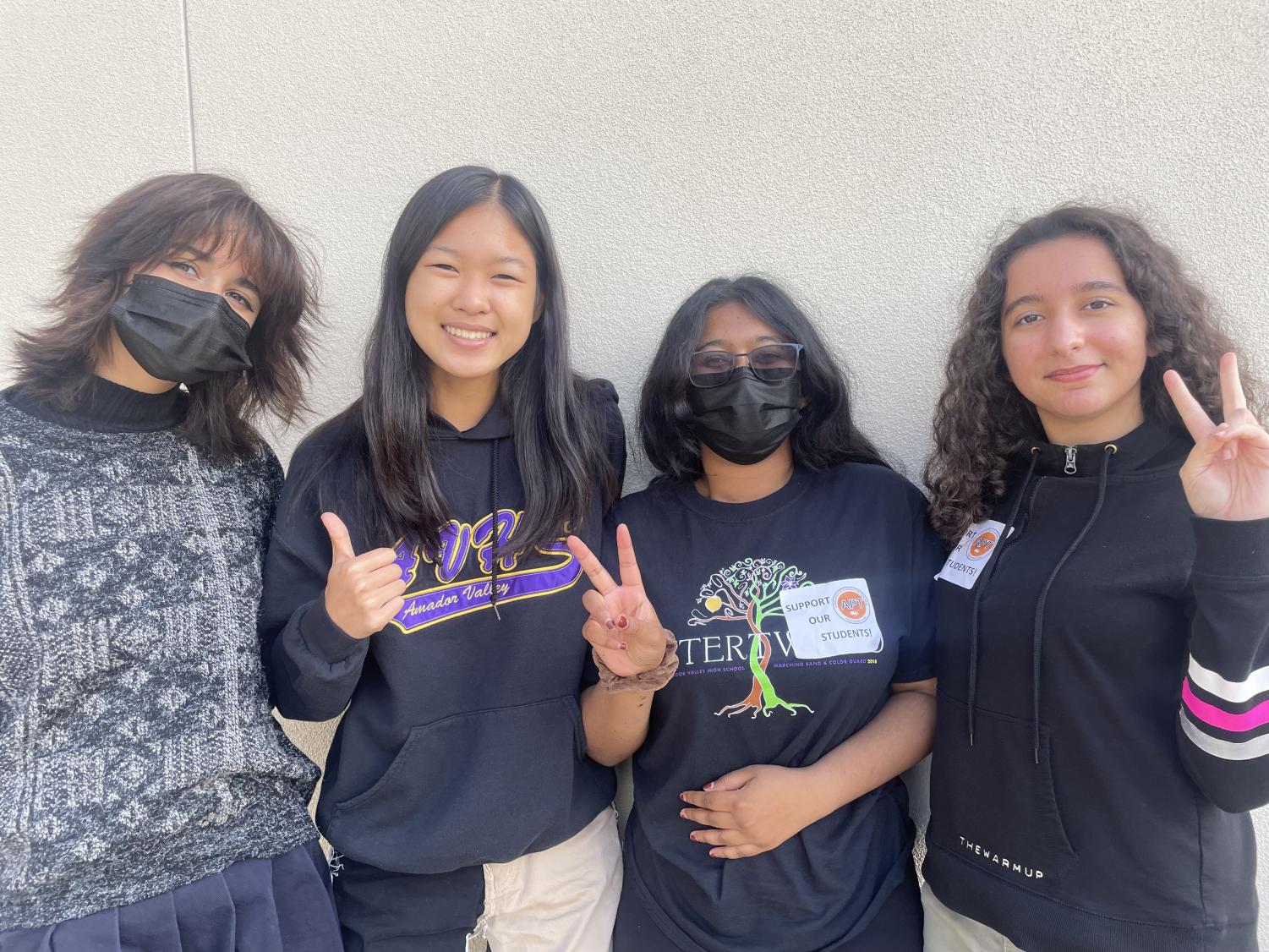 Students wear black to school in support of teachers