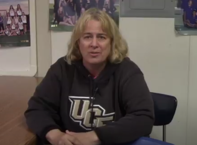 Ms. Hasenpflug has been a longtime mainstay of the school's staff and taught many students.