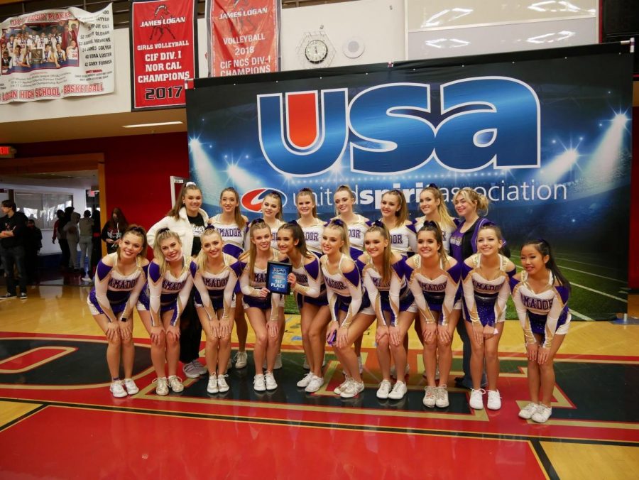 After rewards the girls feel a sense of accomplishment and pride while they hold their first place plaque. 