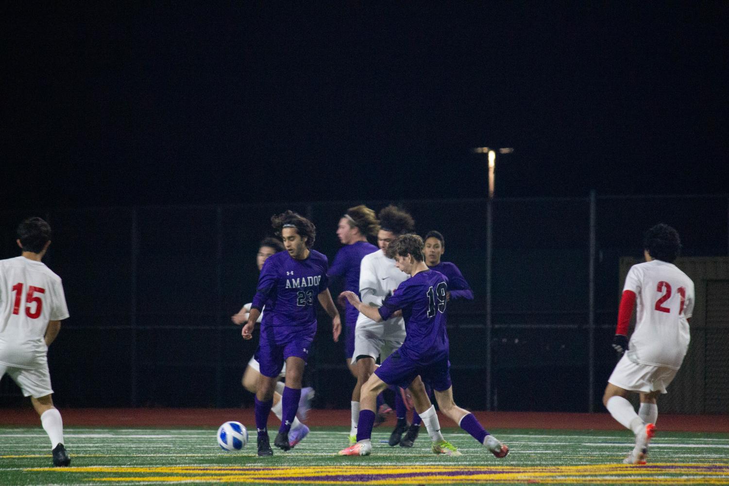Boys Soccer battle hard against Livermore