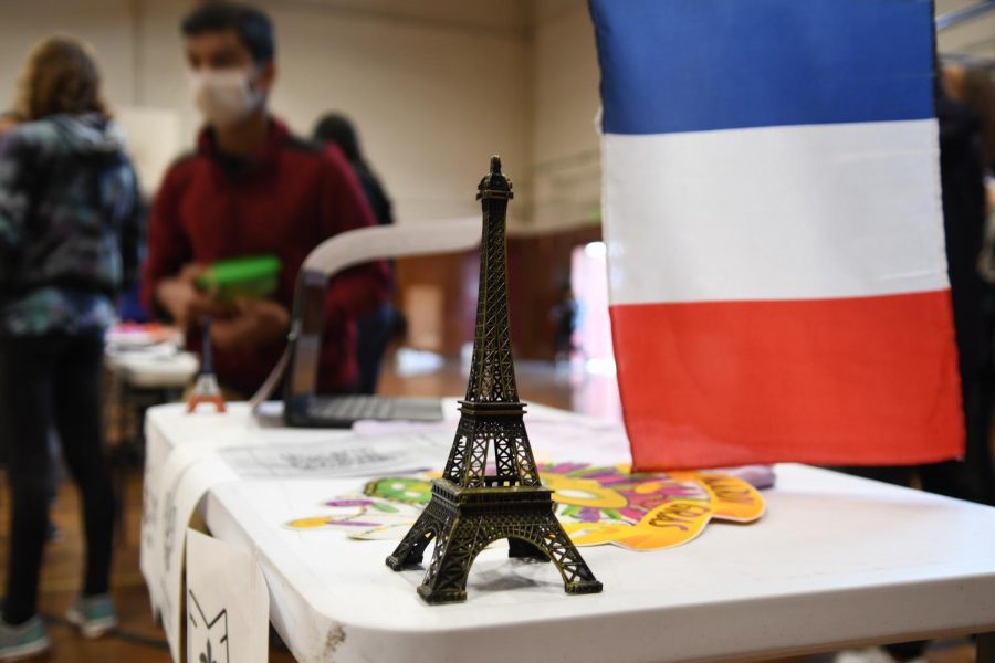 The French Honors Society promotes French culture and introduces club activities to students.