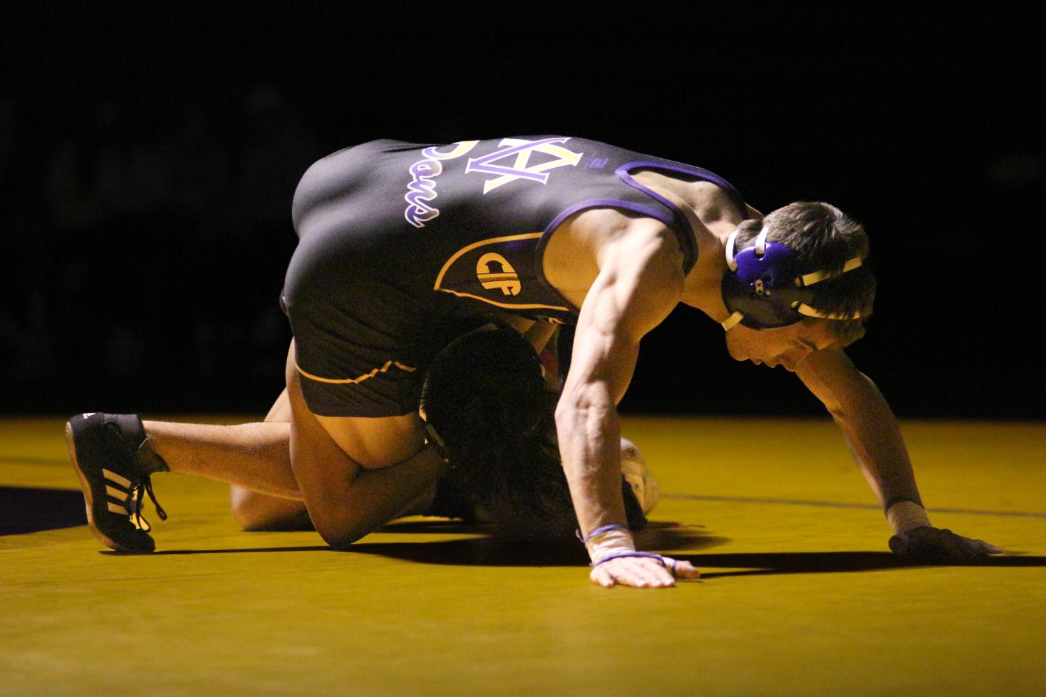 AV Wrestling wins big at their senior night