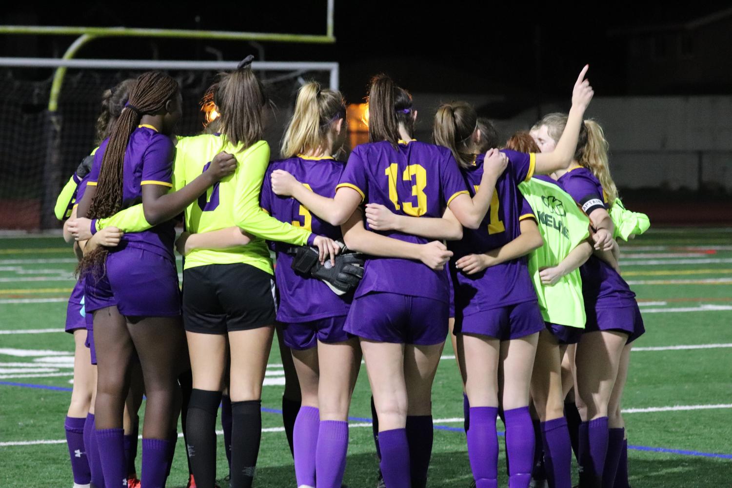 Amador Varsity Girls Soccer kick off the first half of the season undefeated