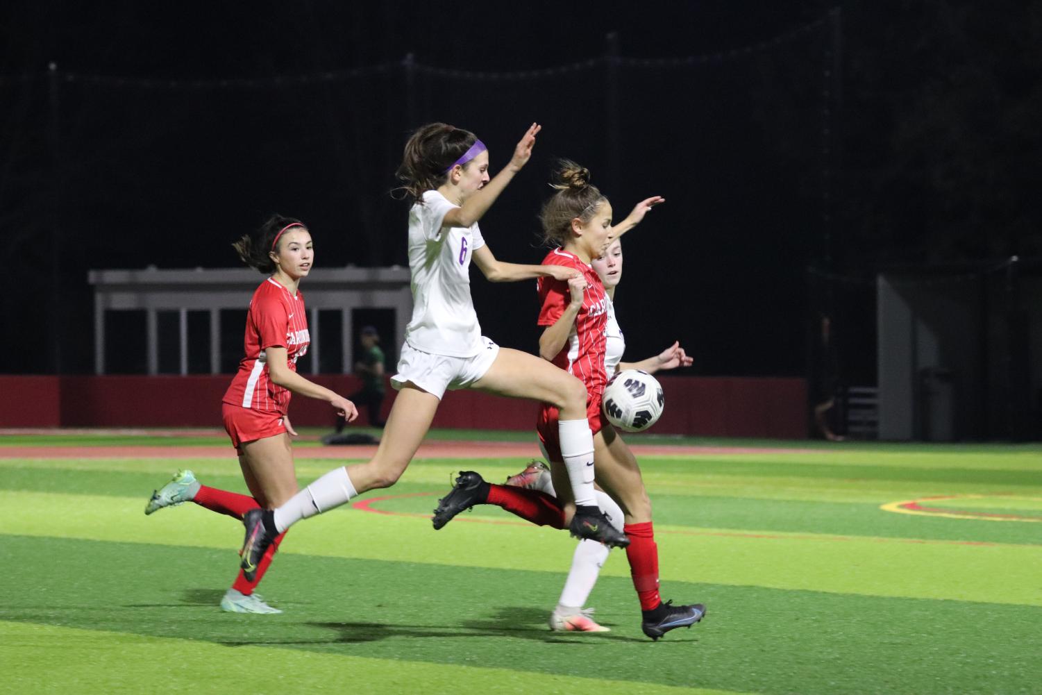 Amador Varsity Girls Soccer kick off the first half of the season undefeated