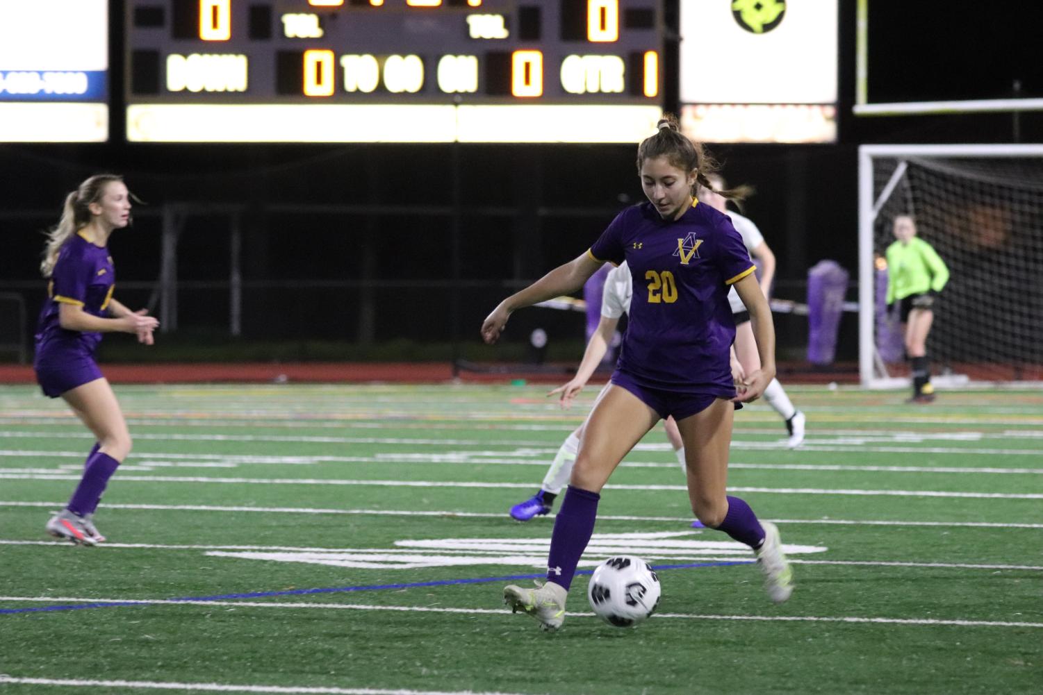 Amador Varsity Girls Soccer kick off the first half of the season undefeated