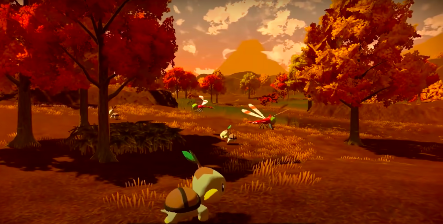 Routes will have more Pokemon in this open world, which makes them easier to catch.