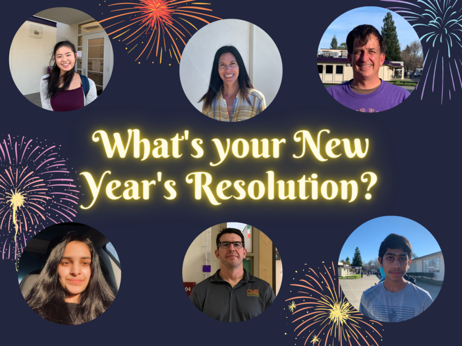 Amador students share their New Years resolutions with the AVT staff. 
