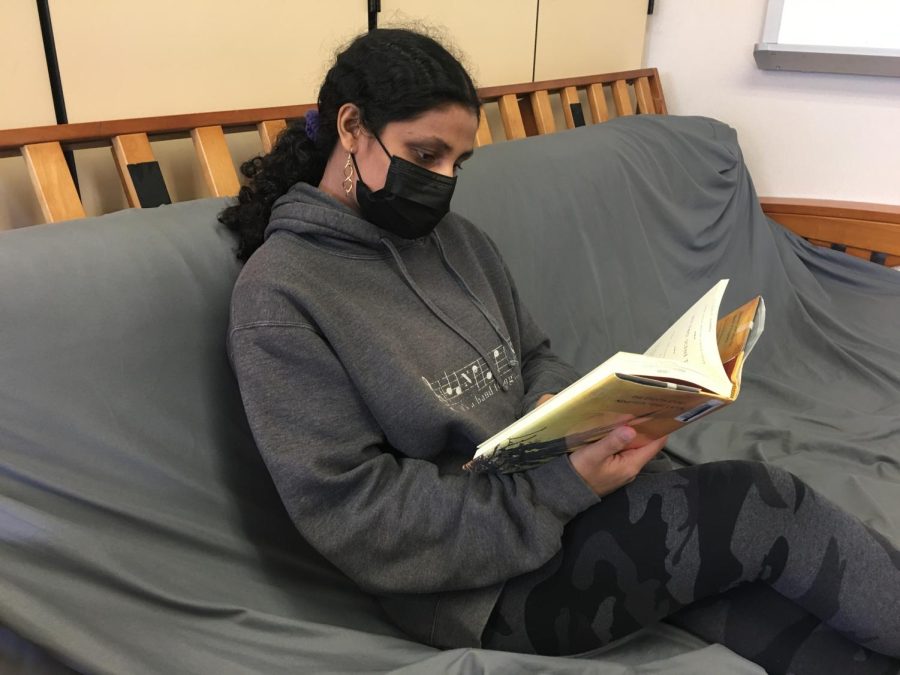 Eva Raul ('23) has been wanting to get back into her hobby of reading books, and a week off of social media gave her the time she needs to indulge herself.